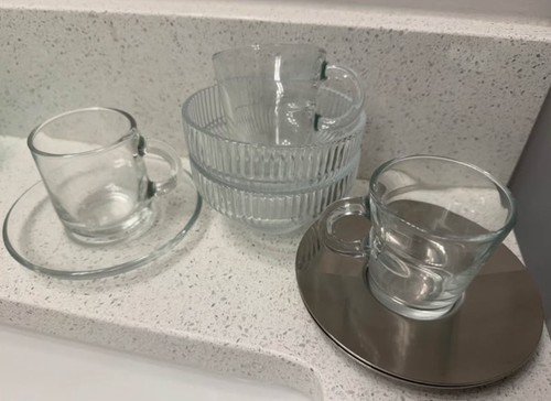 Mixed lot nespresso glass - mixed,